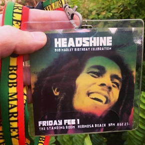 Feb 1 - Bob Marley Birthday Celebration features Headshine live in Hermosa Beach at The Standing Room