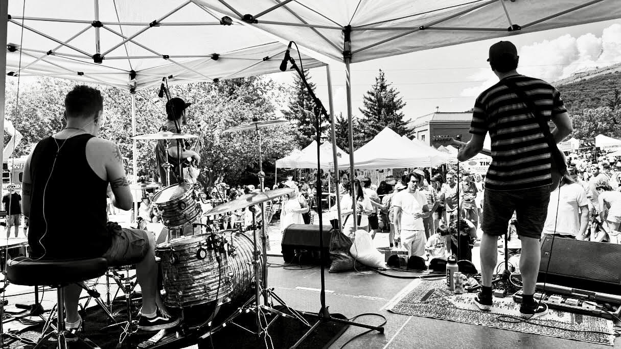 Click to watch Headshine perform live on tour with neighborhood dancing in the streets