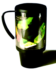 "Keep~Earth~Alive" Travel Mug by R~A~S.   NEW FOR 2005!